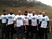 Picture of the 4 Peaks Scuba Challenge team
