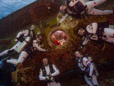 Astronaut training - image copyright Irish Underwater Council Astronaut training - image copyright Irish Underwater Council